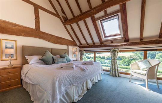 Bedroom one in Cart Cottage