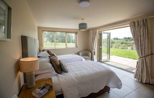 Down stairs bedroom in The Rookery