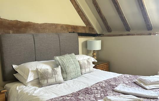 Bedroom one of Drake Cottage