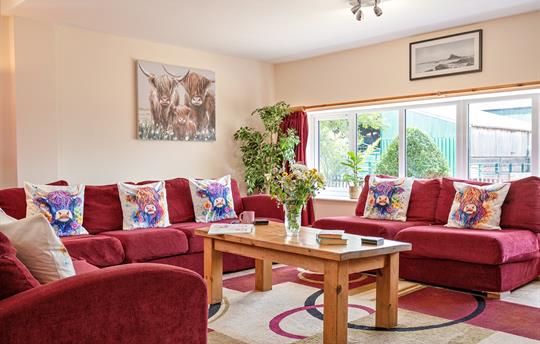 Comfortable and spacious Sitting Area