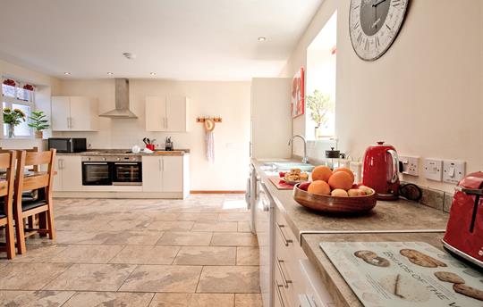 The Kitchen is well equipped to cater for groups