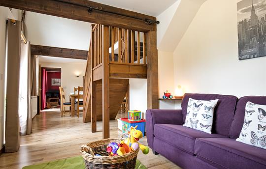 Oliver's Mill has original oak beams