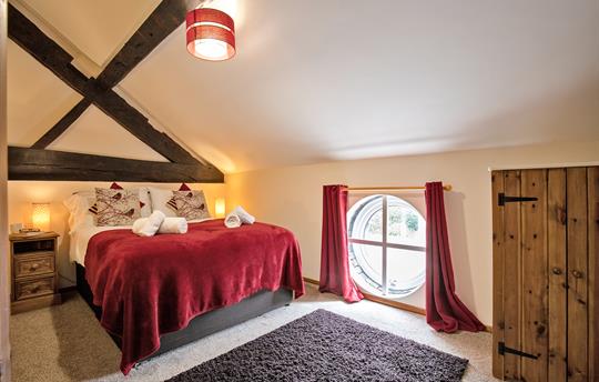 Double bedroom with family bathroom adjacent