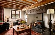 Ty Neuadd woonkamer, Gwanas Fawr Cottages