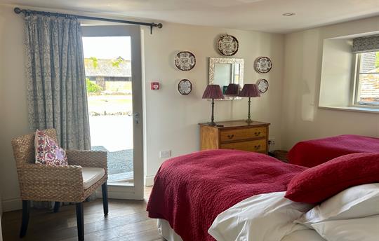 Kelmscott Bedroom in Garden Cottage