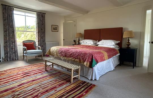 Bukkhota Bedroom at Monnington House