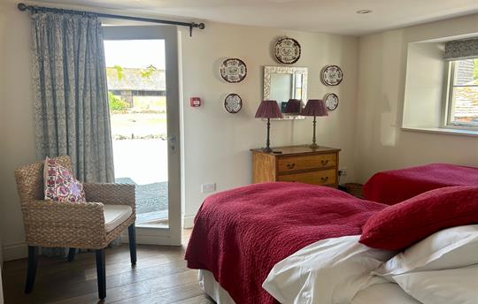 Kelmscott Bedroom in Garden Cottage
