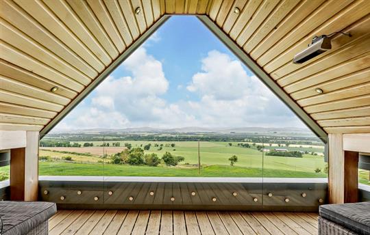 Balcony with a view!
