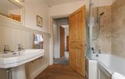 Upstairs bathroom space 