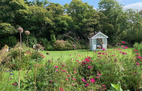 Enjoy the gardens at Boscrowan