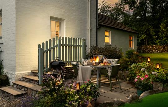 Enjoy an evening BBQ on the patio