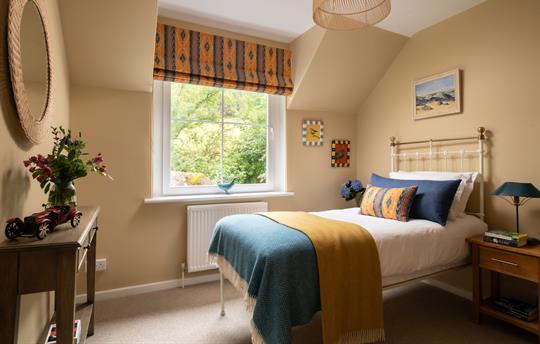 Upstairs single bedroom next to shower room