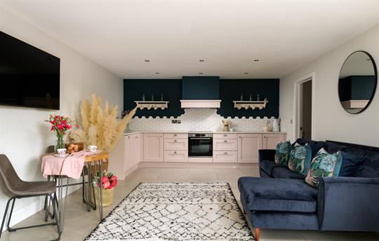 Open Plan kitchen with country kitchen