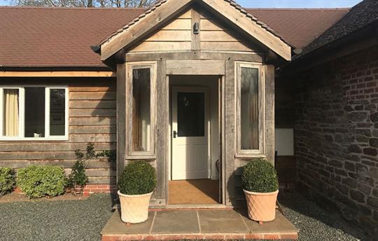 The Cider Mill is on one level 