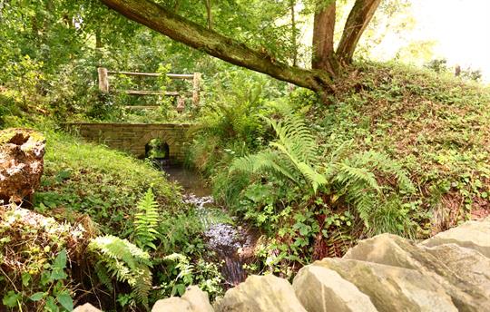 Beautiful water features to walk around