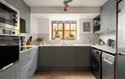 Modern and well equipped kitchen