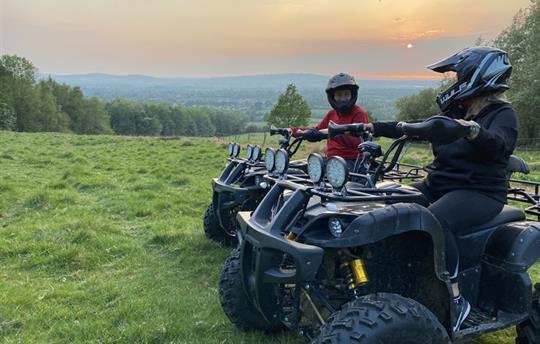 Explore on e-Quads, almost silent