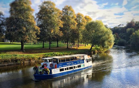 Sabrina Boat Tours, Shrewsbury (35 mins drive)