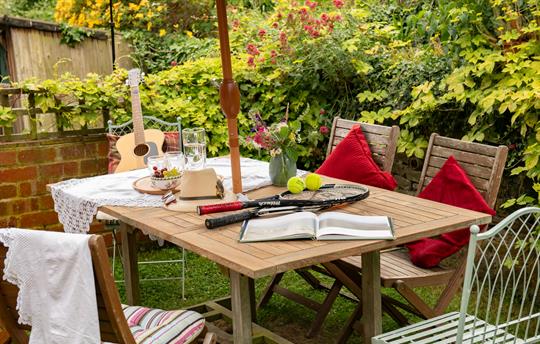 Plenty of outdoor seating