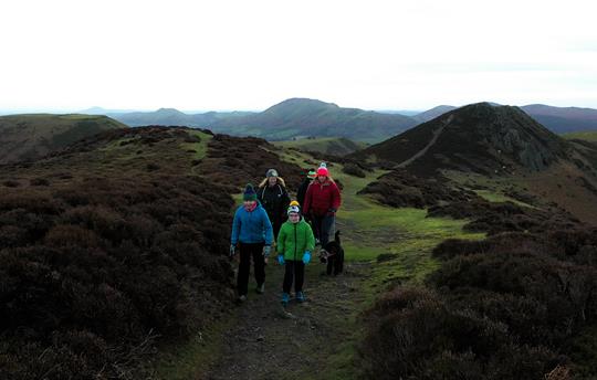 Walking in the Shropshire Hills