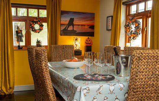 Barn Dining Room - Autumn