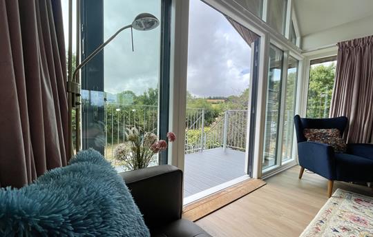 Views from the sitting room.