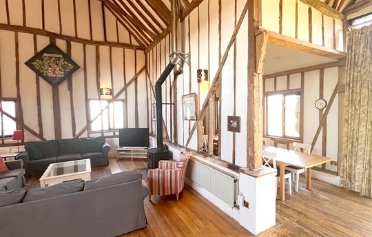 Dairy Hall with vaulted ceilings