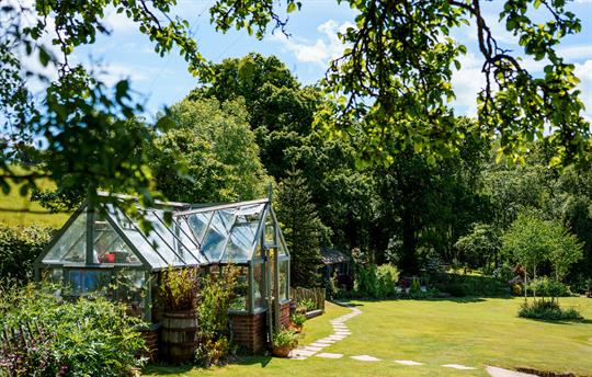 Millbrook Green House and top Lawn Area