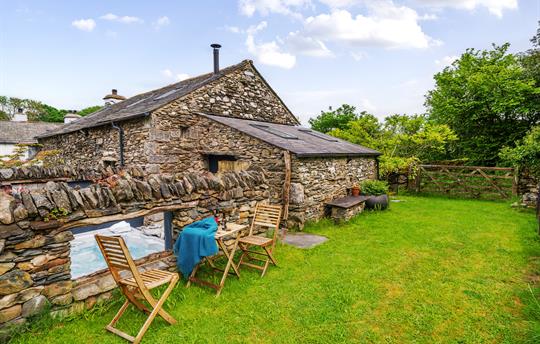 Outdoor sitting area