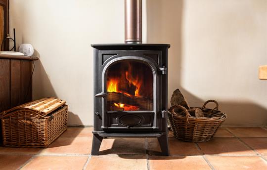 Orchard Barn log burner