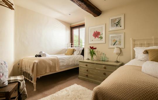 Tractor Barn twin bedroom