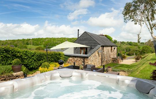 Tractor Barn hot tub