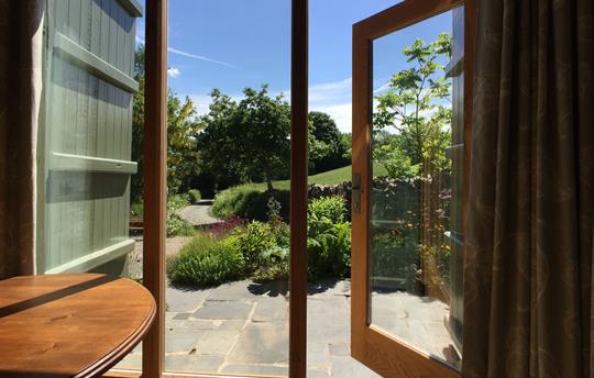 View out of Upper Crumble Door