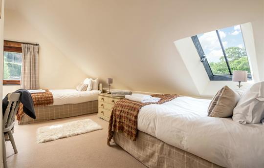 Cow Barn twin bedroom