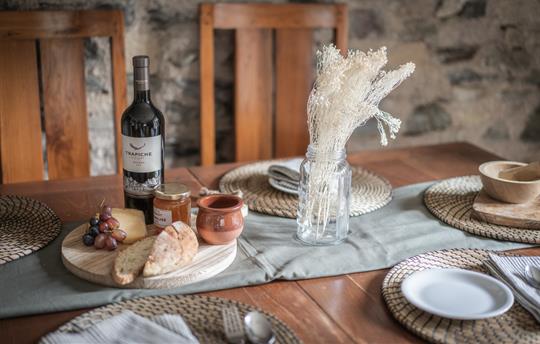 Carthouse dining area