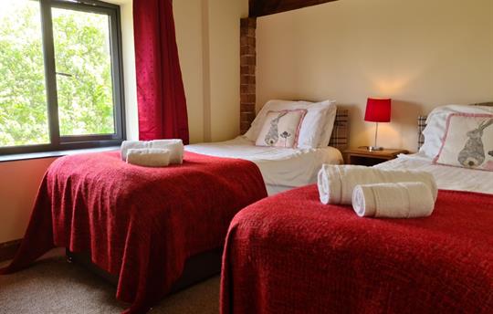 The Twin Bedroom in Buttercups