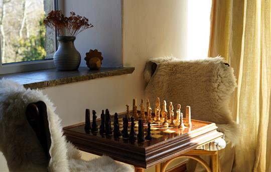 Chess table set