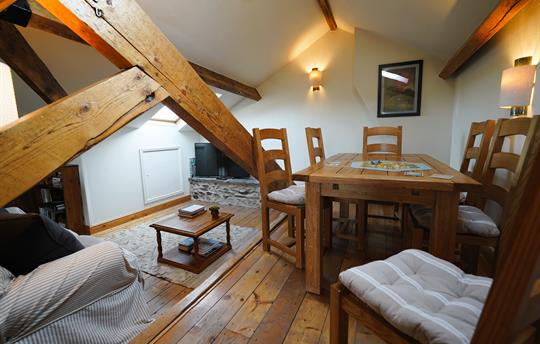 Haystore games area on mezzanine