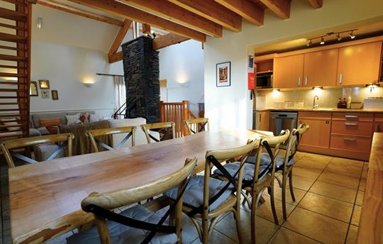 Byre wide view from dining area