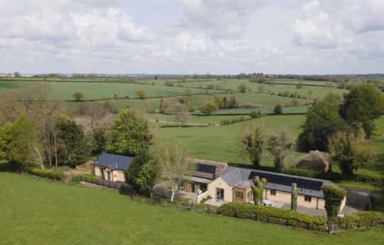 The Stables from the Air