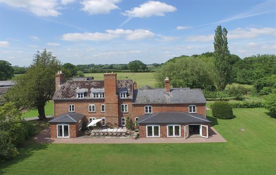 South side Monnington House and huge gardens