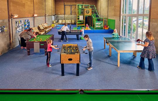 Huge well equipped Games Barn, for all to enjoy!