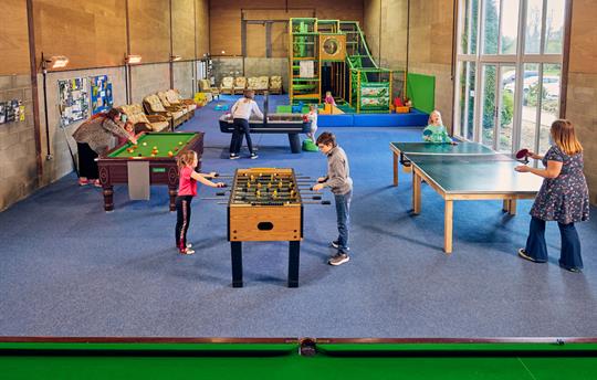 Huge well equipped Games Barn, for all to enjoy!