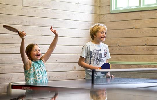 Table-tennis fun!