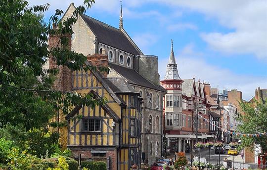 Visit the Historical town of Shrewsbury