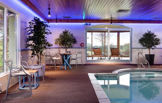 Shared indoor pool