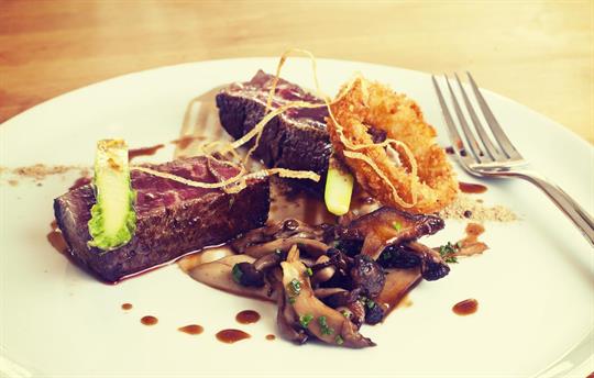 Award-winning fine dining nearby