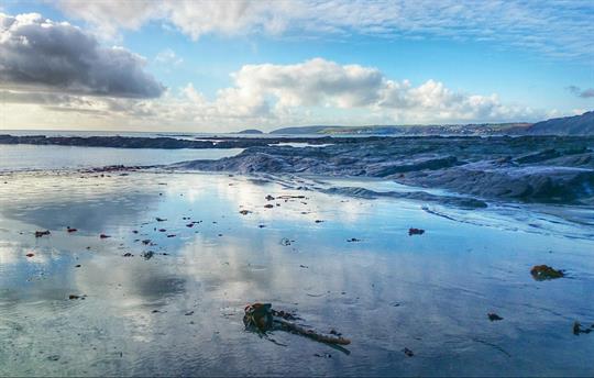 Fab rockpools at Seaton 