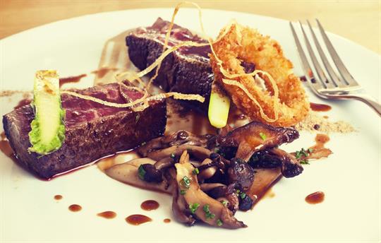 Award-winning fine dining nearby