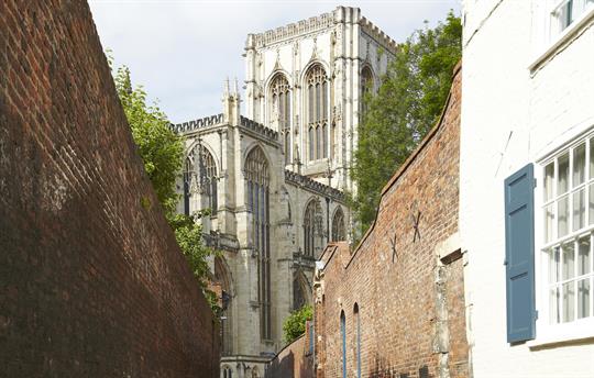 Chapter House Lane toward Ogleforth